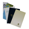 Junior Paper Presentation Folder w/ 3 Glued Pockets (9"x4")